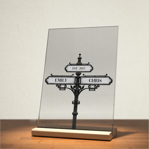 Street Sign Acrylic Plaque